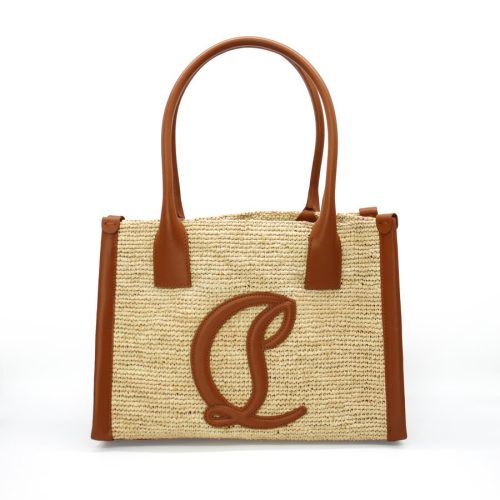 クリスチャンルブタン(Christian Louboutin) By My Side トートバッグ ラフィア