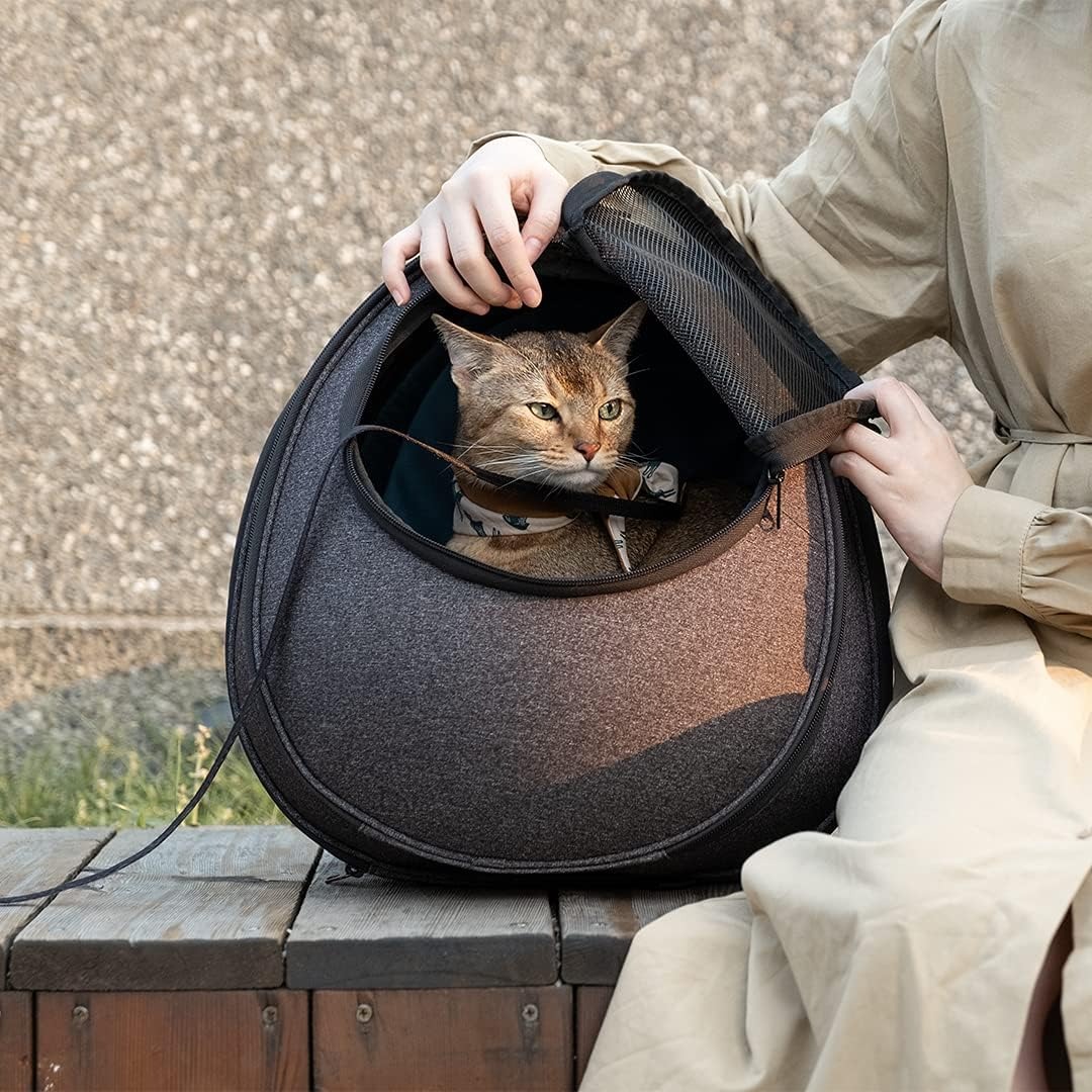 猫リュックサック 猫 キャリーバッグ 猫 キャリーバッグ ベージュ L 多