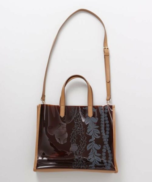 チャイハネ Maunaloa マナPVCクリアトートバッグ