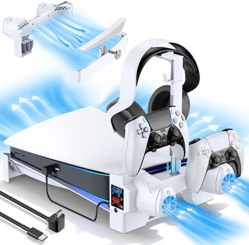 Kytok PS5本体横置き冷却スタンド JP-TO-P5801