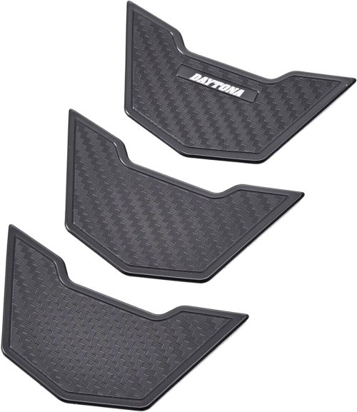 デイトナ(Daytona) タンクパッド 軟質エンブレム 3ピース カーボンルック 98466