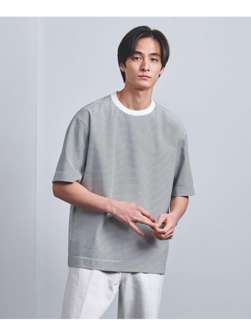 ユナイテッドアローズ(UNITED ARROWS) ポンチ ボーダー Tシャツ デオドランド