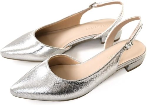 アミアミ(AmiAmi) バックストラップミュールパンプス レディース