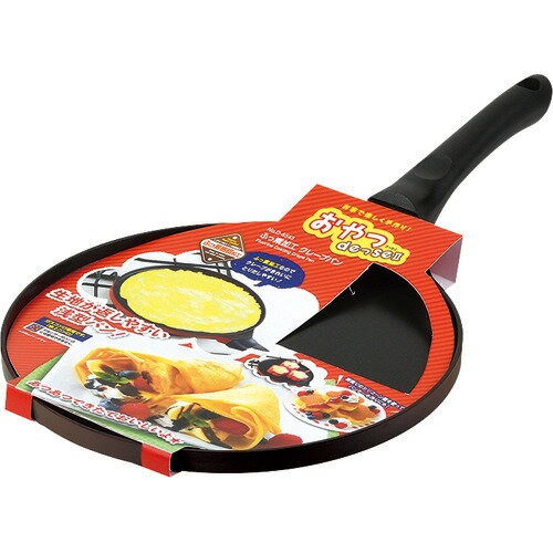 パール金属(PEARL METAL) おやつDEっSEⅡ ふっ素加工クレープパン D-6543