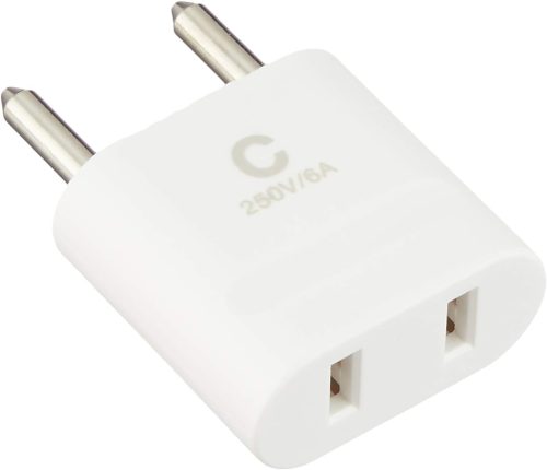 エレコム 旅行者向け海外用変換プラグ Cタイプ T-HPACWH