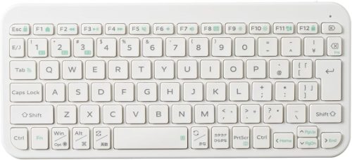 エレコム(ELECOM) Bluetooth薄型ミニキーボード Slint TK-TM10BP