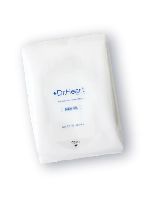 +Dr.Heart スキンケア汗拭きシート 医薬部外品
