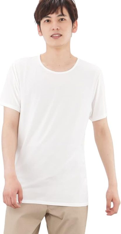 マックハウス(Mac-House) SARARI COOL クルーネックTシャツ