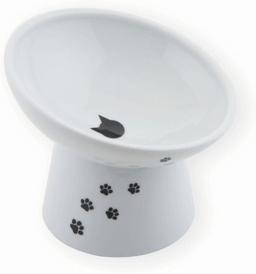 猫壱(necoichi) 猫用 脚付にゃにゃめフードボウル レギュラー