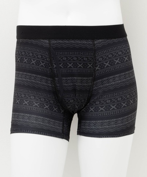 マックハウス(Mac-House) SARARI NAVY 総柄ボクサーパンツ