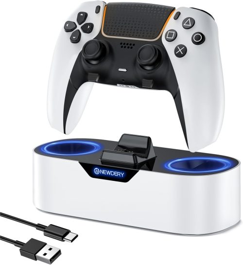 NEWDERY NEWDERY PS5 Controller Charger Station