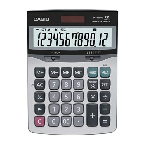 カシオ(CASIO) 実務電卓 DF-120VB