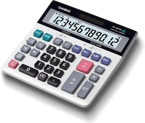 カシオ(CASIO) 加算器電卓 DS-120TW