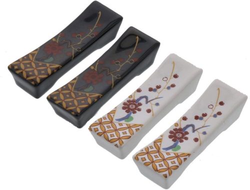 イーストテーブル(EAST table) 箸置きセット 梅 角型 2柄 4個セット