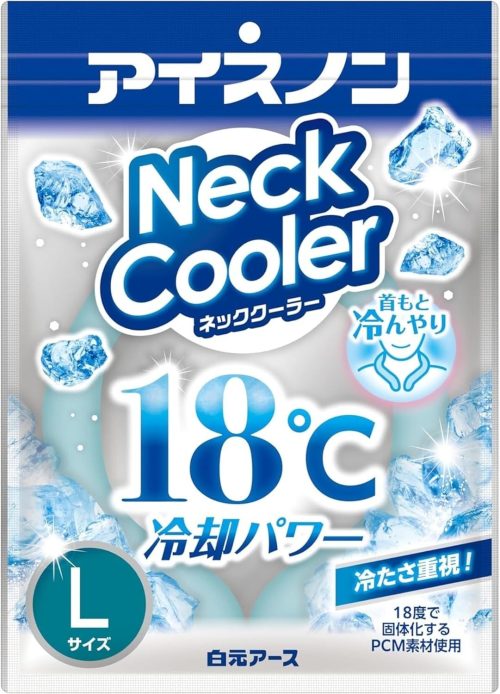 白元アース アイスノン ネッククーラー アイスグレー Lサイズ