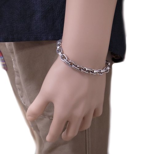クロムハーツ(CHROME HEARTS) ラージ ペーパーチェーン ブレスレット