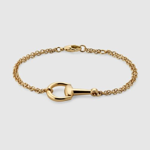 グッチ(GUCCI) ホースビット 18K チェーン ブレスレット