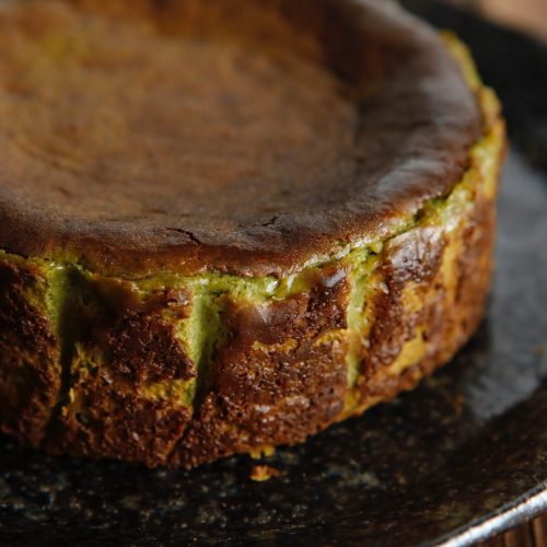 バスクチーズケーキ専門店MON 高級宇治抹茶のバスクチーズケーキ