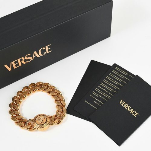 ヴェルサーチ(VERSACE) メドゥーサ チェーン ブレスレット