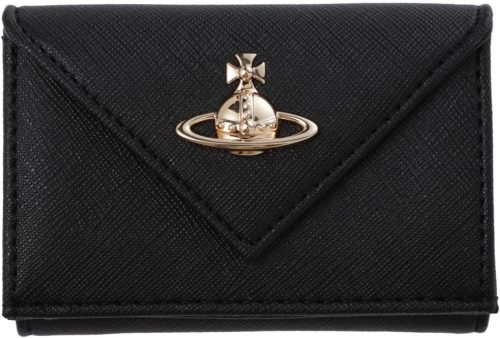 ヴィヴィアン・ウエストウッド(Vivienne Westwood) SAFFIANO 三つ折りミニ財布