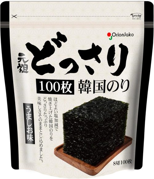 オリオンジャコー 元祖どっさり韓国のり うましお味