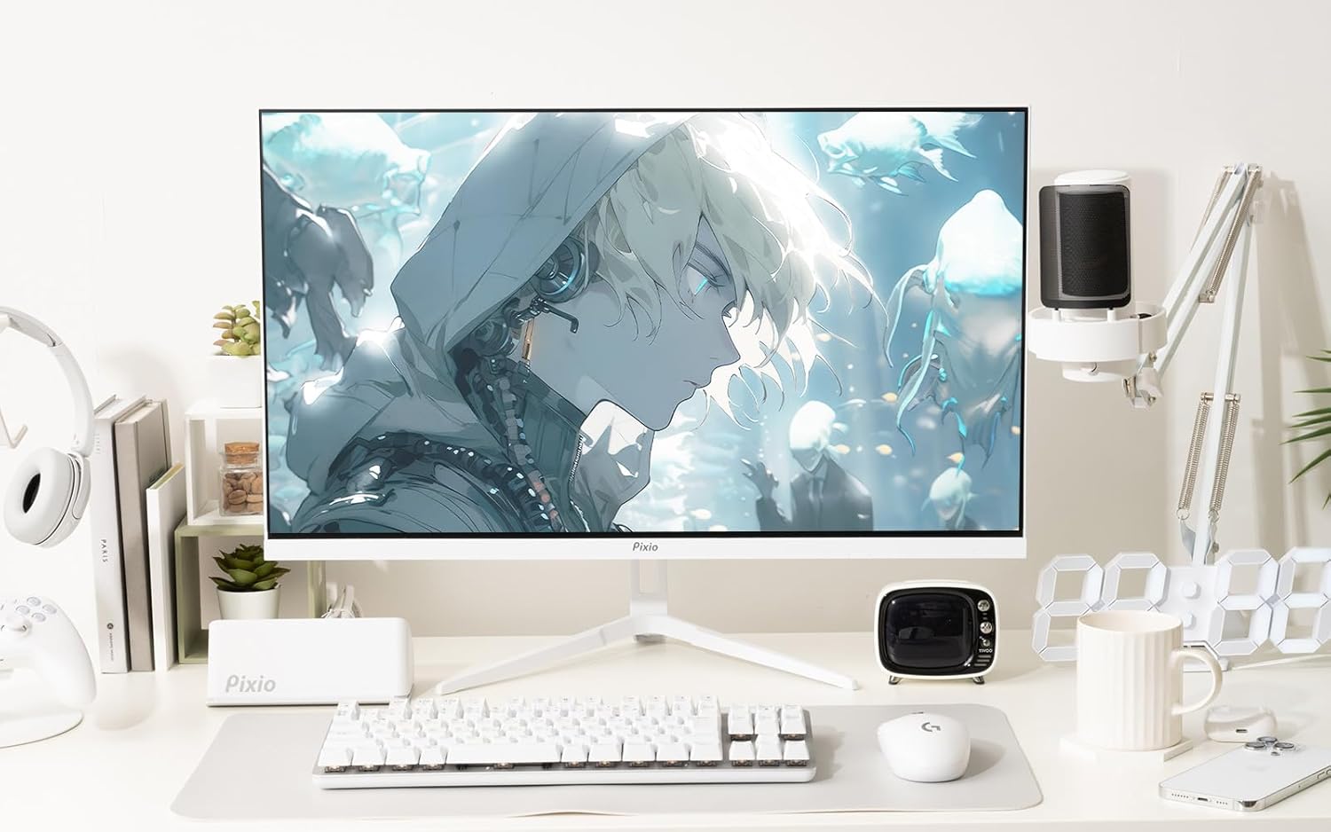 白いゲーミングモニターのおすすめ9選。144Hz・240Hzのモデルを