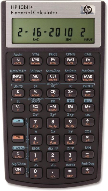 ヒューレット・パッカード(HP) 金融電卓 10bII+