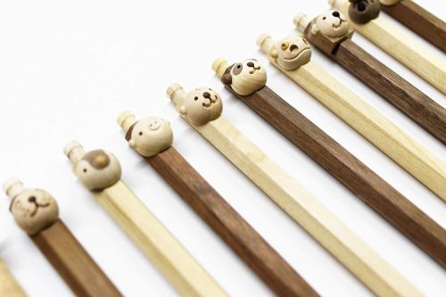 旭川クラフト RINKUL くらふと鈴来 動物ペン シャープペンシル RIN-DOSHA