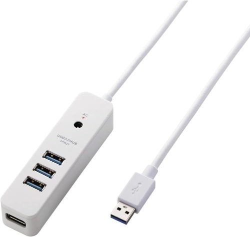 エレコム(ELECOM) USB3.0ハブ 4ポートマグネット付き U3H-T410S