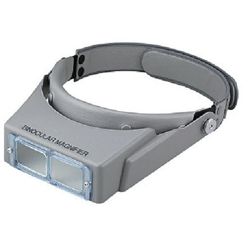 池田レンズ 双眼ヘッドルーペ 1.8倍＆3.3倍 ヘッドバンド式