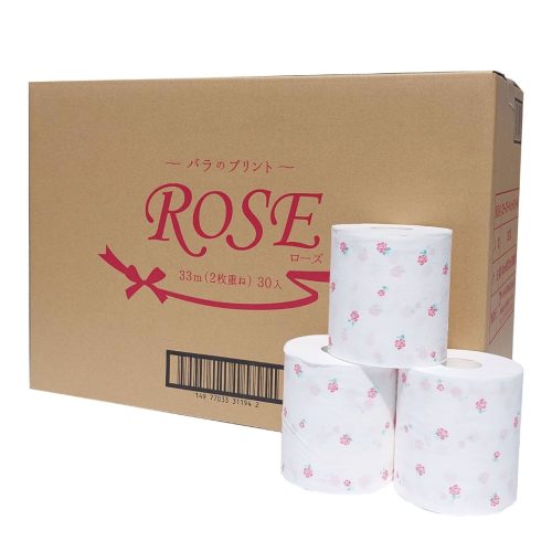ハヤシ商事 ローズ トイレットペーパーダブル