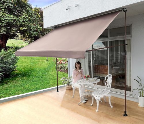 谷村実業 リビングアウト 物干し竿付きオーニング