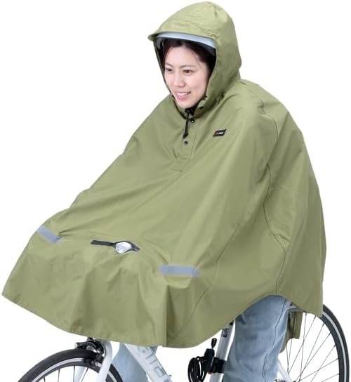 川住製作所(kawasumi) 膝を雨から守るレインポンチョ KW-910KH