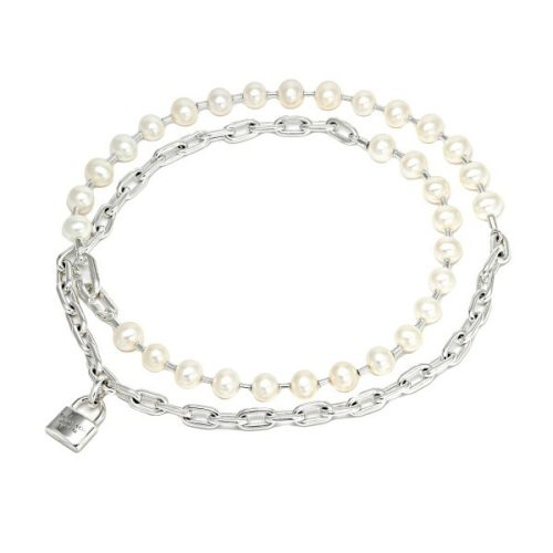 ティファニー(Tiffany & Co.) ティファニー ハードウェア パール ロック ネックレス
