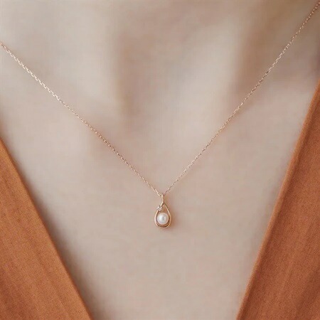 カナルヨンドシー(Canal４℃) K10ピンクゴールド ネックレス