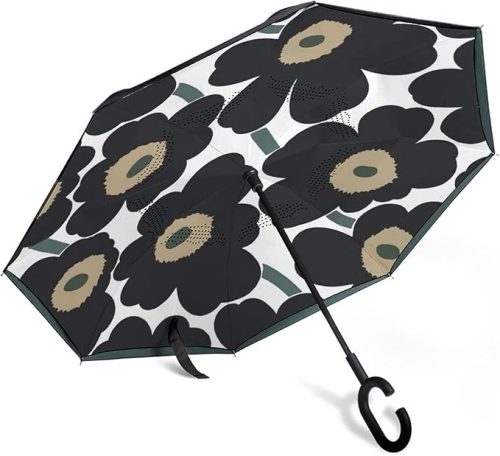 AGGZOM 逆さ傘 花柄 北欧