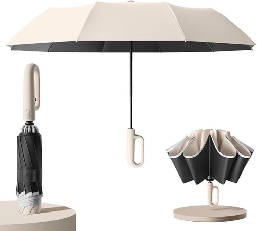VERILADY 折りたたみ傘 逆さ傘 自動開閉 ワンタッチ 晴雨兼用
