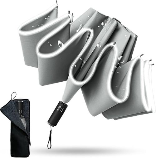 M2Ma 乗降車で濡れにくい 逆折 折りたたみ