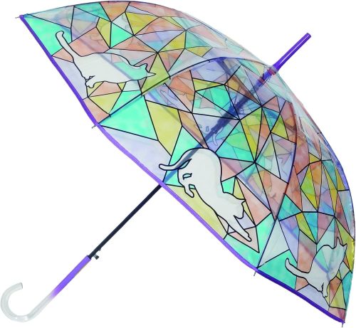 サントス ビニール傘 光で魅せるステンドグラス柄