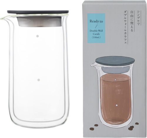 マーナ(marna) ダブルウォールカラフェ 530ml K794