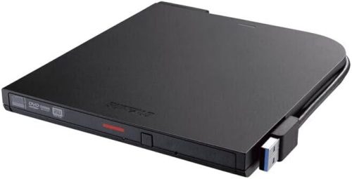 バッファロー(BUFFALO) USB3.2Gen1ポータブルDVD Type-C/再生・書込みソフト添付 DVSM-PTC8U3