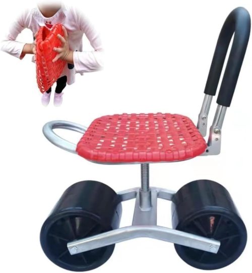 Nicffdi 作業椅子 キャスター付き