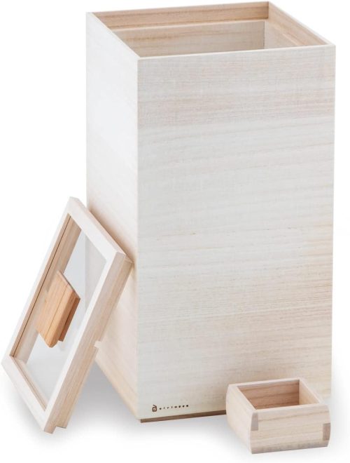 増田桐箱店 米びつ 10kg 天然生活