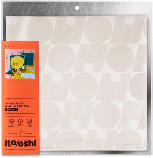 プラス(PLUS) ito/oshi イトオシ うちわケース 片面不透明 FL-300CF 91-479