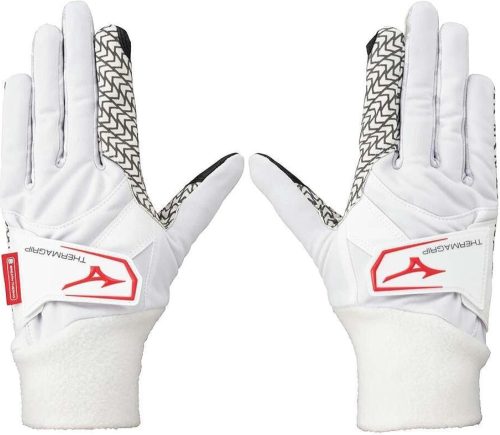 ミズノ(MIZUNO) サーマグリップ ブレスサーモ手袋/両手 5MJWB452