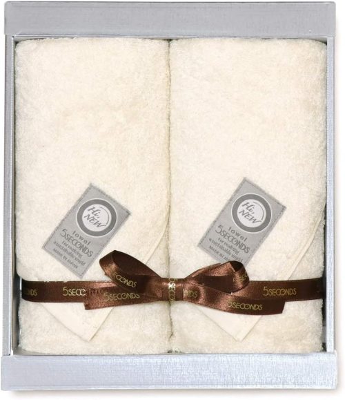 5SECONDS MAMMA オーガニック フェイスタオル 2枚 ギフトセット