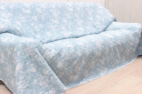 アミブルージュ(ami-brugge) オアシスタッチ 接触冷感素材 プリントキルト マルチカバー