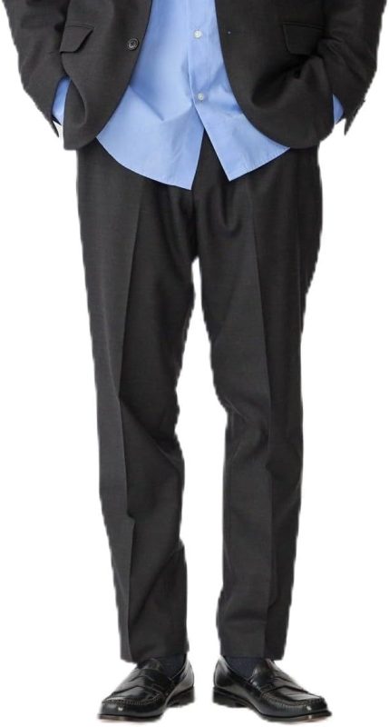 シップス(SHIPS) SOLOTEX R ウール サキソニー イージーパンツ