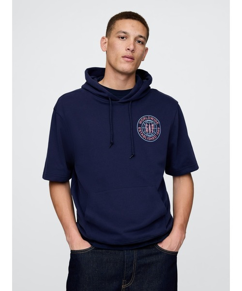 ギャップ(GAP) ヴィンテージソフト GAPロゴパーカー