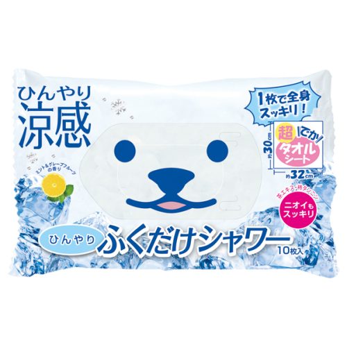 ファインファイン(finefine) ひんやりふくだけシャワー ミント＆グレープフルーツの香り